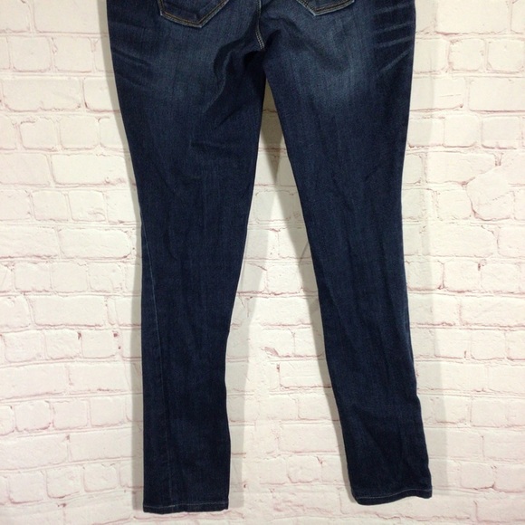 ONLY Blue Behavior Skinny Low Rise Blue Denim Jeans - Size 27W x 34L - Picture 8 of 10